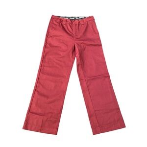 New with Tag Stussy Milo Work Pant Women’s Size 5 Measures 30*29 Flat Front Red